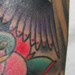 tattoo galleries/ - bird and roses - 14569